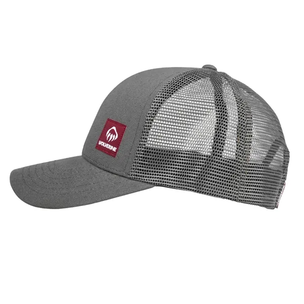 Cotton canvas trucker hat with 6 panel design and snapback closure.... from ASI 66887 PCNA / Trimark