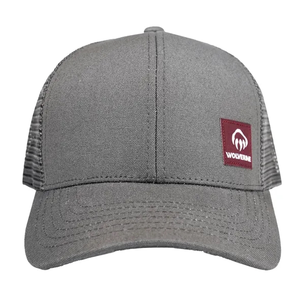 Cotton canvas trucker hat with 6 panel design and snapback closure.... from ASI 66887 PCNA / Trimark