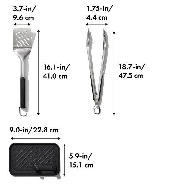 OXO 3-piece Grilling Set... from ASI 66887 PCNA / Leeds