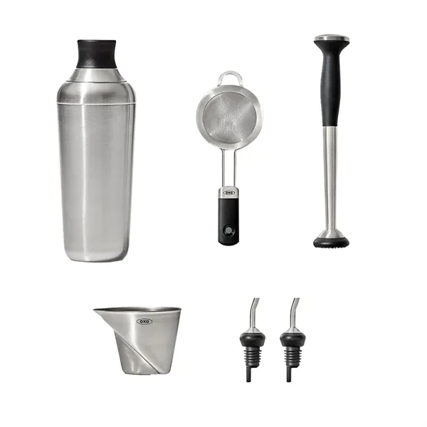 OXO SteeL 6-piece Barware Set... from ASI 66887 PCNA / Leeds
