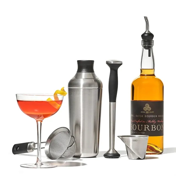 OXO SteeL 6-piece Barware Set... from ASI 66887 PCNA / Leeds