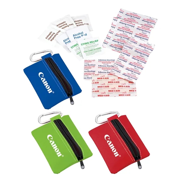 20 piece first aid kit with zippered pouch.... from ASI 66887 PCNA / Bullet