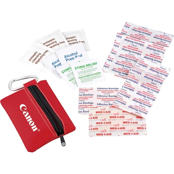 20 piece first aid kit with zippered pouch.... from ASI 66887 PCNA / Bullet