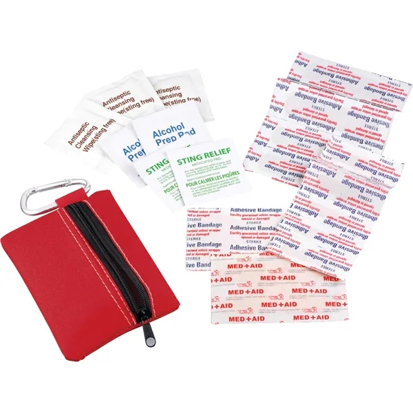 20 piece first aid kit with zippered pouch.... from ASI 66887 PCNA / Bullet