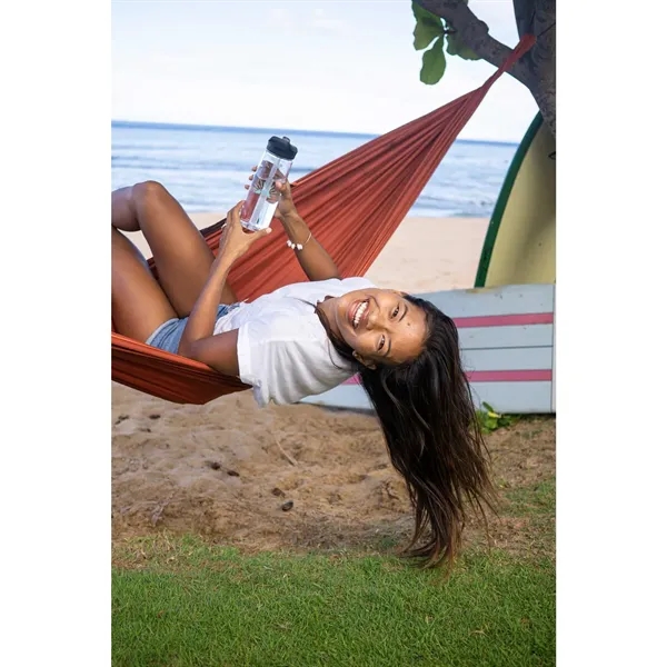 25 oz. water bottle with screw-on lid and spill-proof bite valve... from ASI 66887 PCNA / Leed’s