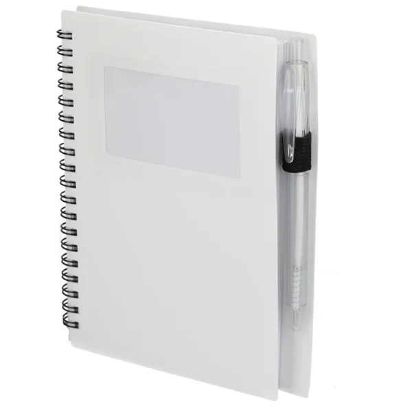 5" x 7" FSC® Recycled Star Spiral Notebook with Pe... from ASI 66887 PCNA / Bullet