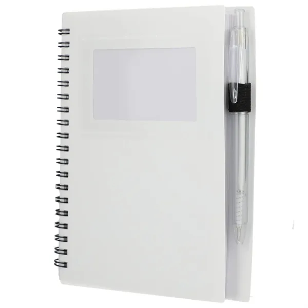 5" x 7" FSC® Recycled Star Spiral Notebook with Pe... from ASI 66887 PCNA / Bullet