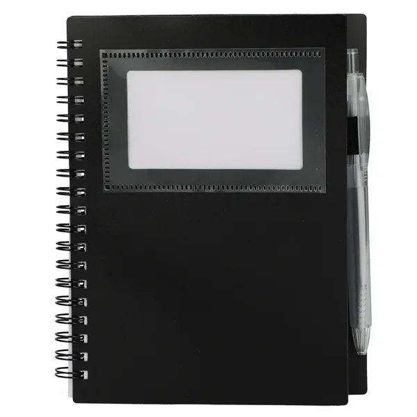 5" x 7" FSC® Recycled Star Spiral Notebook with Pe... from ASI 66887 PCNA / Bullet