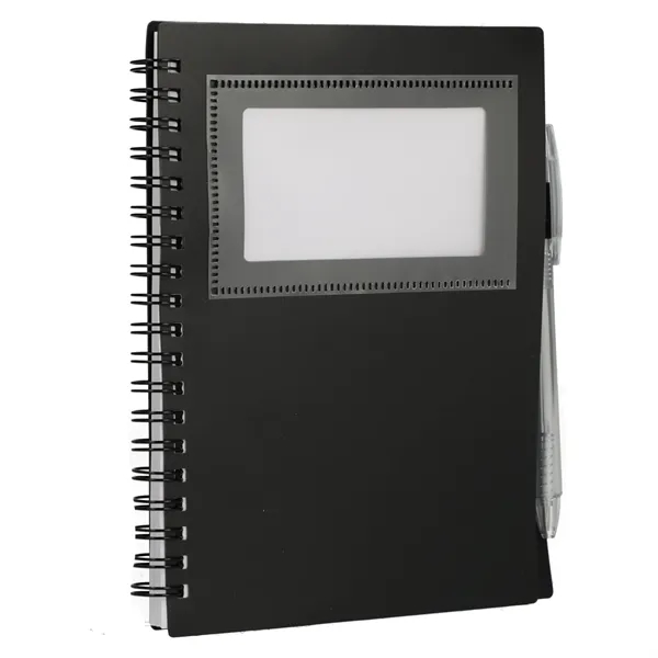 5" x 7" FSC® Recycled Star Spiral Notebook with Pe... from ASI 66887 PCNA / Bullet