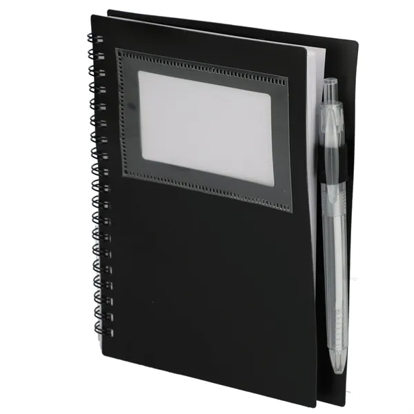 5" x 7" FSC® Recycled Star Spiral Notebook with Pe... from ASI 66887 PCNA / Bullet