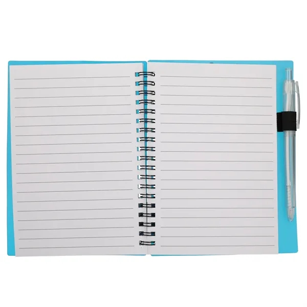5" x 7" FSC® Recycled Star Spiral Notebook with Pe... from ASI 66887 PCNA / Bullet