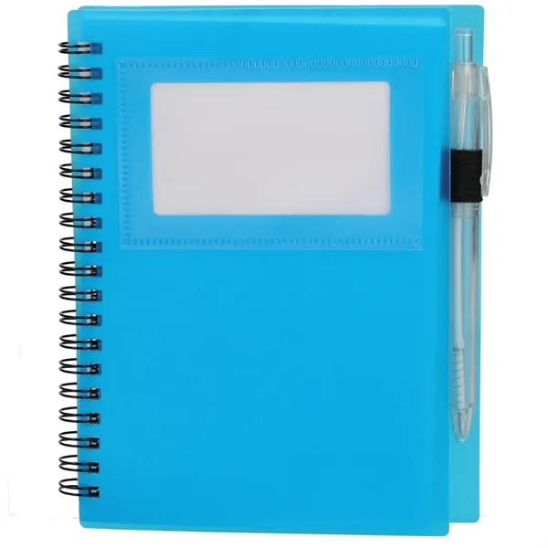 5" x 7" FSC® Recycled Star Spiral Notebook with Pe... from ASI 66887 PCNA / Bullet
