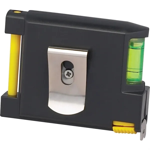 10 foot, retractable tape measure with built-in level and yellow sticky... from ASI 66887 PCNA / Bullet