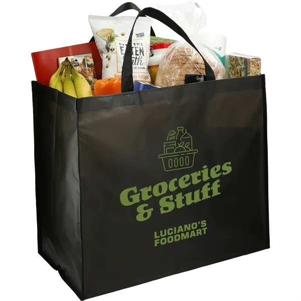 18"H x 21"W x 12.5"D double laminated, wipeable tote bag.... from ASI 66887 PCNA / Bullet