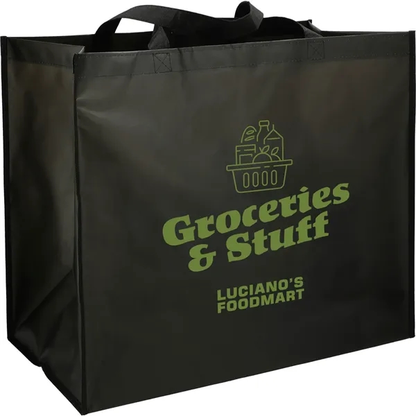 18"H x 21"W x 12.5"D double laminated, wipeable tote bag.... from ASI 66887 PCNA / Bullet