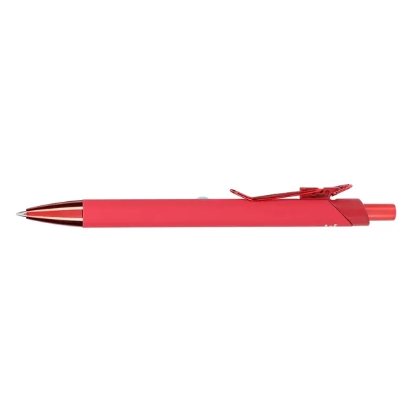 Click-action gel pen with a recycled aluminum barrel.... from ASI 66887 PCNA / Bullet