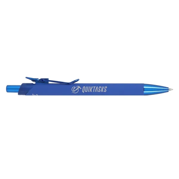 Click-action gel pen with a recycled aluminum barrel.... from ASI 66887 PCNA / Bullet