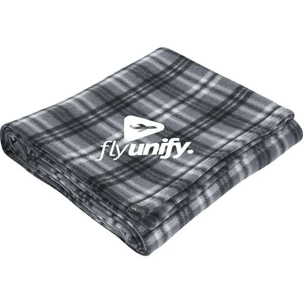 50" x 60" plaid fleece blanket.... from ASI 66887 PCNA / Bullet