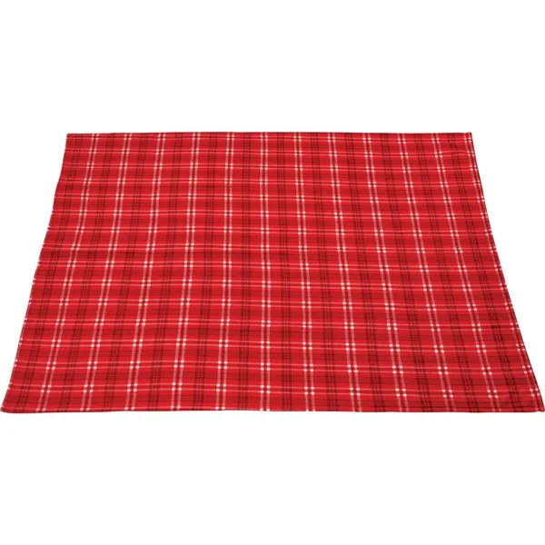 50" x 60" plaid fleece blanket.... from ASI 66887 PCNA / Bullet