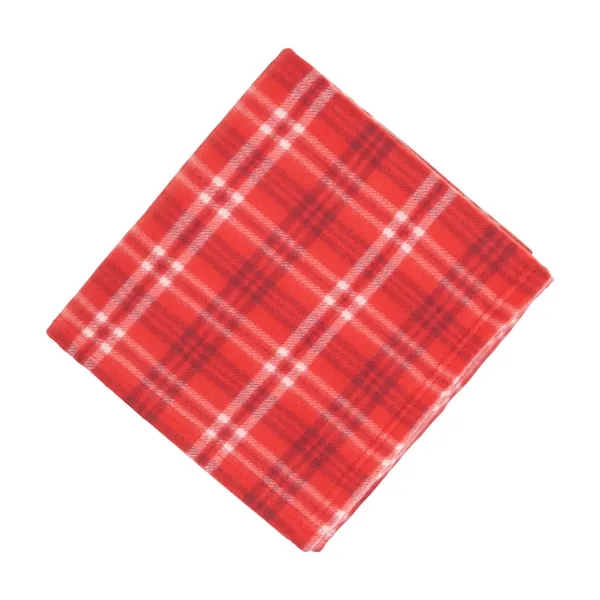 50" x 60" plaid fleece blanket.... from ASI 66887 PCNA / Bullet