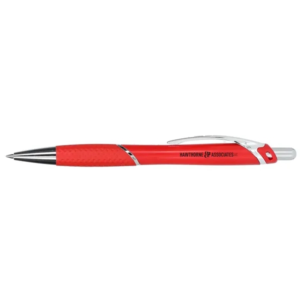 Recycled ABS plastic ballpoint pen with plunger action mechanism and gel... from ASI 66887 PCNA / Bullet