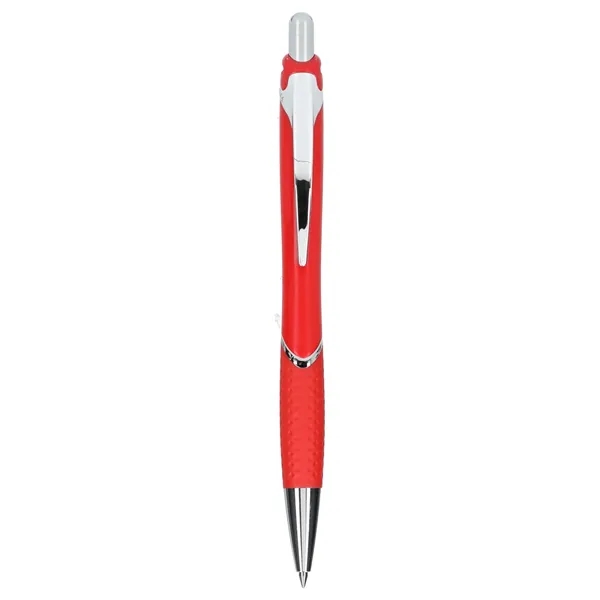 Recycled ABS plastic ballpoint pen with plunger action mechanism and gel... from ASI 66887 PCNA / Bullet