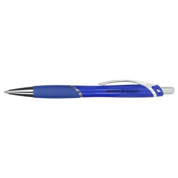 Recycled ABS plastic ballpoint pen with plunger action mechanism and gel... from ASI 66887 PCNA / Bullet