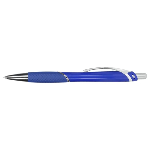 Recycled ABS plastic ballpoint pen with plunger action mechanism and gel... from ASI 66887 PCNA / Bullet