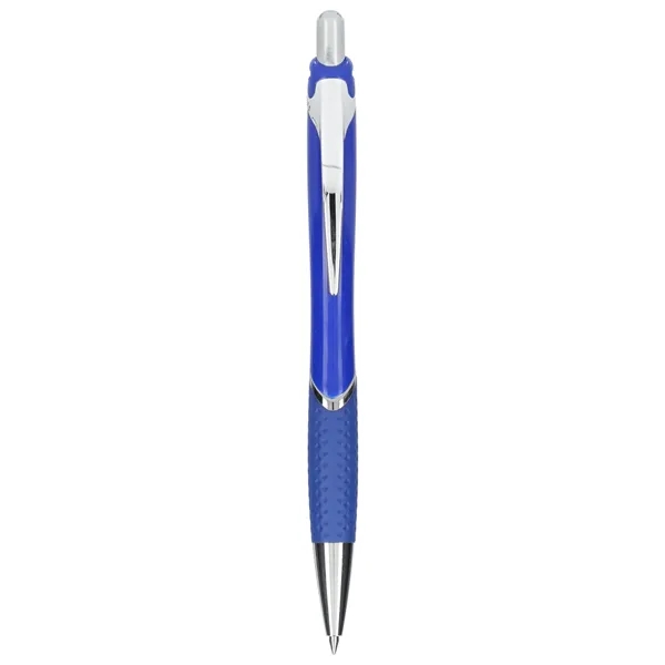 Recycled ABS plastic ballpoint pen with plunger action mechanism and gel... from ASI 66887 PCNA / Bullet