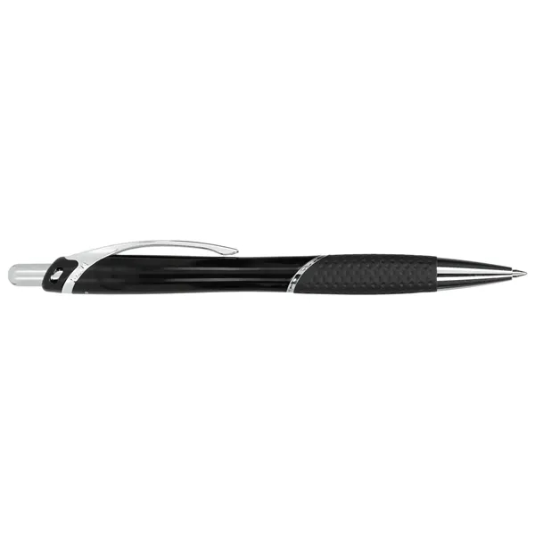Recycled ABS plastic ballpoint pen with plunger action mechanism and gel... from ASI 66887 PCNA / Bullet