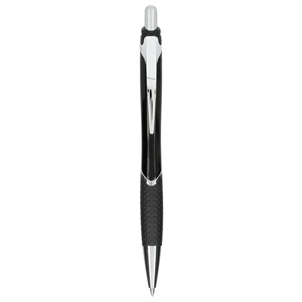 Recycled ABS plastic ballpoint pen with plunger action mechanism and gel... from ASI 66887 PCNA / Bullet