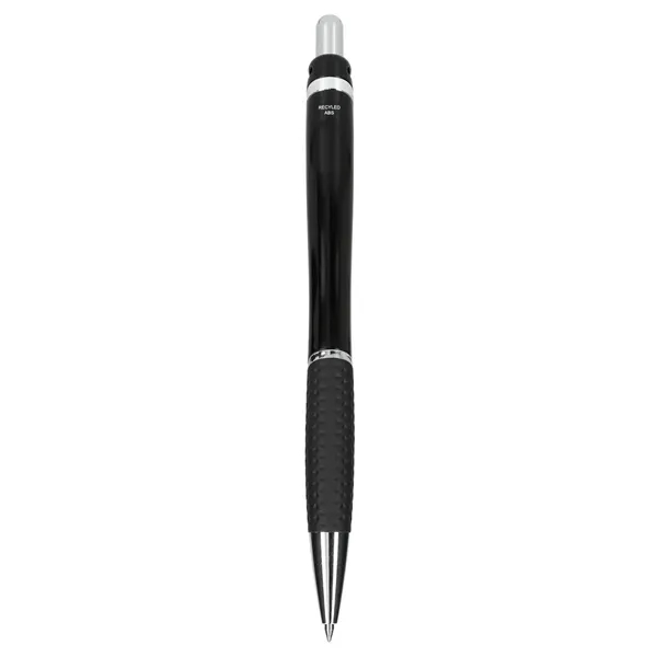 Recycled ABS plastic ballpoint pen with plunger action mechanism and gel... from ASI 66887 PCNA / Bullet