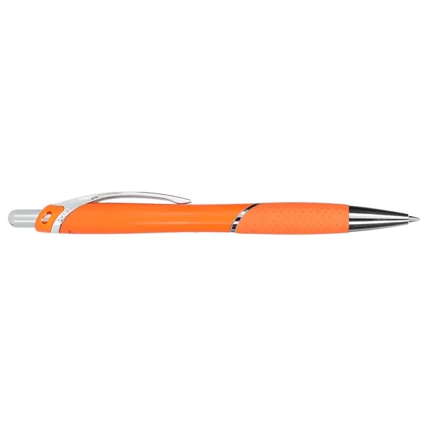 Recycled ABS plastic ballpoint pen with plunger action mechanism and gel... from ASI 66887 PCNA / Bullet