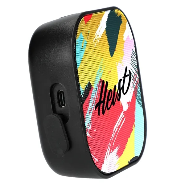 1.34" x 3.6" x 3.6" wireless Bluetooth speaker... from ASI 66887 PCNA / Bullet