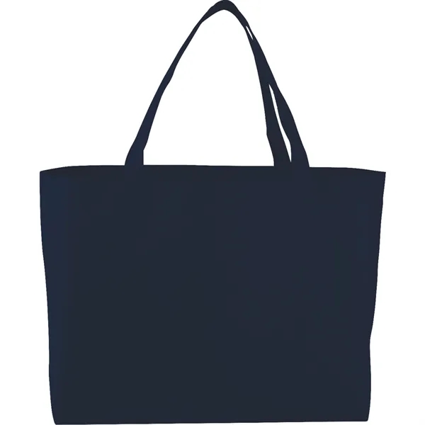 Non-woven shopping tote bag with 19" double handles.... from ASI 66887 PCNA / Bullet