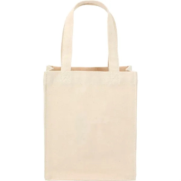 4" x 9.25" x 7.5" cotton gift tote with handles.... from ASI 66887 PCNA / Leeds