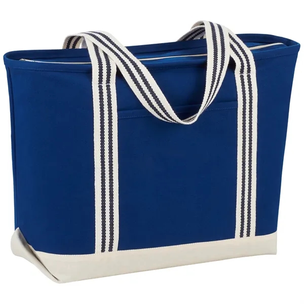 20 oz. cotton canvas boat tote with zipper closure.... from ASI 66887 PCNA / Leeds