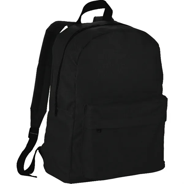 Backpack with a spacious zippered main compartment and a large gusseted... from ASI 66887 PCNA / Bullet
