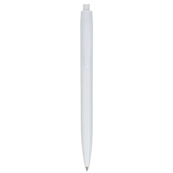 Plastic plunger action ballpoint pen with blue gel ink.... from ASI 66887 PCNA / Bullet