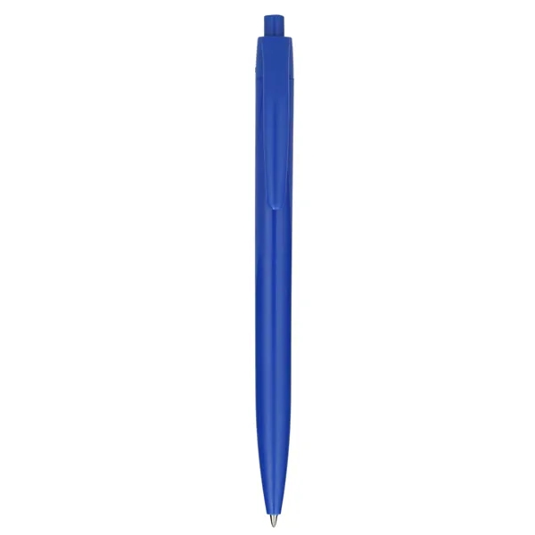 Plastic plunger action ballpoint pen with blue gel ink.... from ASI 66887 PCNA / Bullet