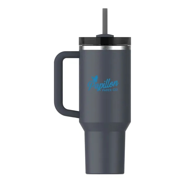 40 oz. vacuum insulated stainless steel tumbler with 3 position lid.... from ASI 66887 PCNA / Leeds