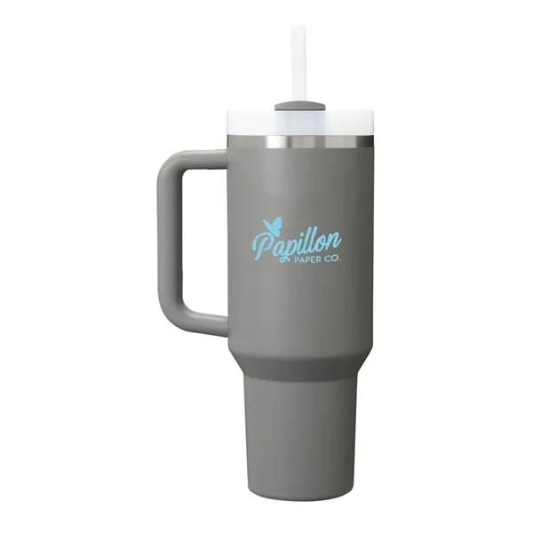 40 oz. vacuum insulated stainless steel tumbler with 3 position lid.... from ASI 66887 PCNA / Leeds