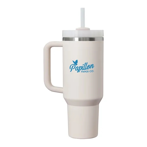 40 oz. vacuum insulated stainless steel tumbler with 3 position lid.... from ASI 66887 PCNA / Leeds
