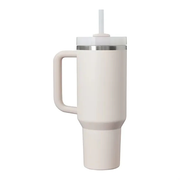 40 oz. vacuum insulated stainless steel tumbler with 3 position lid.... from ASI 66887 PCNA / Leeds