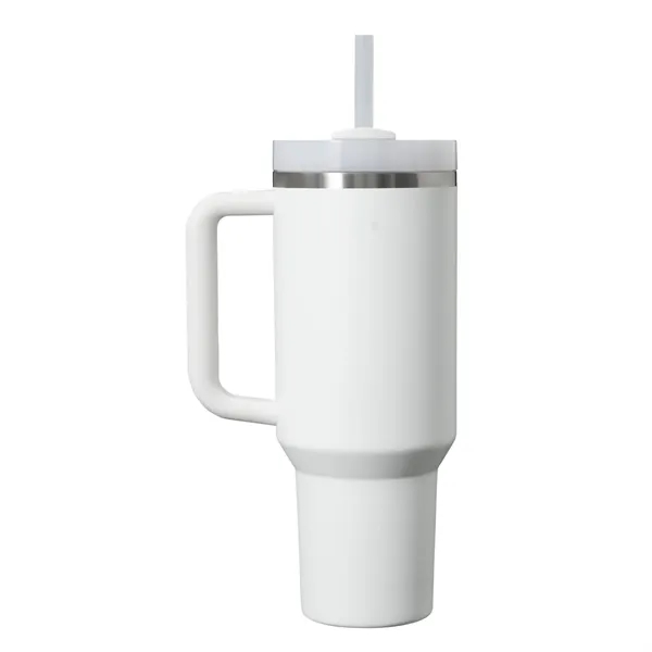 40 oz. vacuum insulated stainless steel tumbler with 3 position lid.... from ASI 66887 PCNA / Leeds