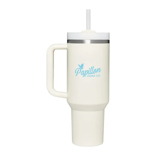 40 oz. vacuum insulated stainless steel tumbler with 3 position lid.... from ASI 66887 PCNA / Leeds