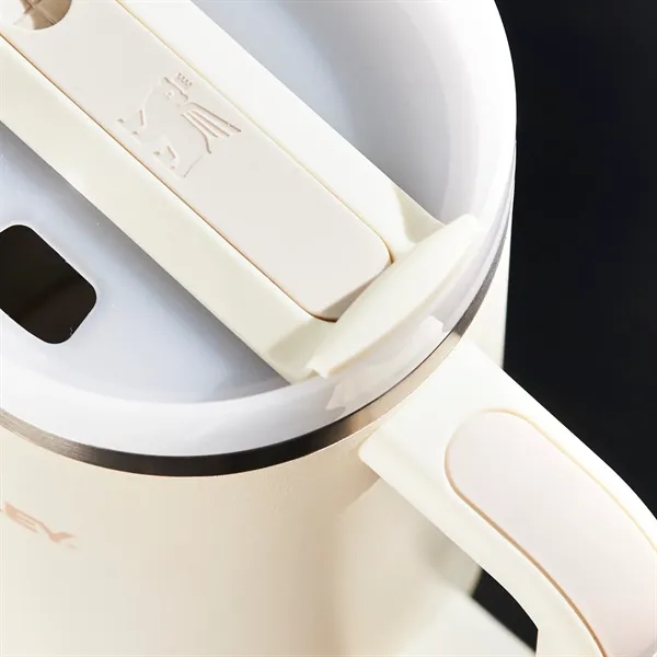 40 oz. vacuum insulated stainless steel tumbler with 3 position lid.... from ASI 66887 PCNA / Leeds