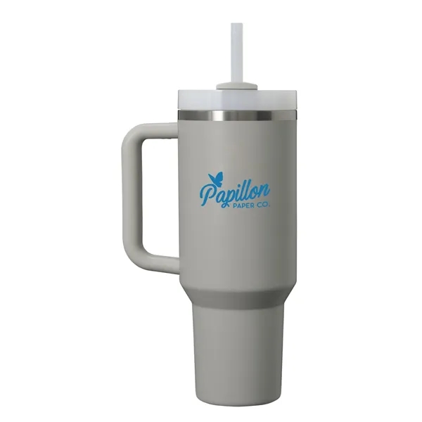 40 oz. vacuum insulated stainless steel tumbler with 3 position lid.... from ASI 66887 PCNA / Leeds