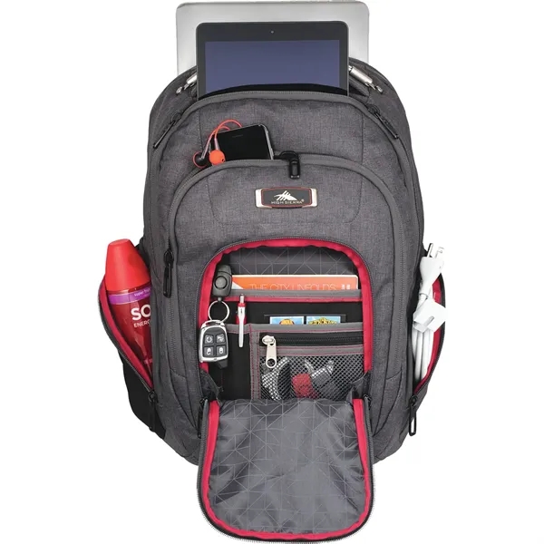 Backpack with a quilted 17" laptop compartment.... from ASI 66887 PCNA / Leeds