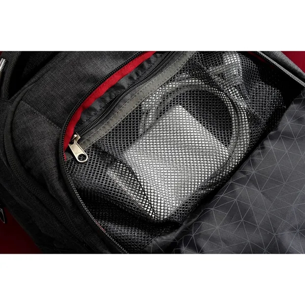 Backpack with a quilted 17" laptop compartment.... from ASI 66887 PCNA / Leeds